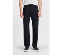 BOSS Pantalon décontracté en laine vierge chinée - Style C-Peter-PL-CS-253, 50545809 Bleu foncé 54