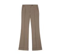 BOSS Pantalon Flared Fit en gabardine stretch - Style Talia5, 50564488 Marron 42