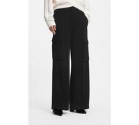 BOSS Pantalon en crêpe Regular avec poches cargo - Style Tianamia1, 50556626 Noir 48