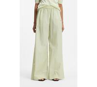 BOSS Pantalon en popeline de coton avec rayures verticales - Style C_Tiplyn, 50559237 Vert à motif 42