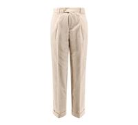 Boss - Pantalon en velours côtelé à pinces Peet - Homme - Pantalons - Beige - Taille: M