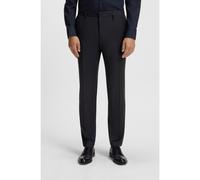 BOSS Pantalon Extra-Slim en sergé de laine vierge - Style H-Wenten-B1, 50469184 Bleu foncé 110