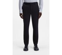 BOSS Pantalon fuselé en jersey stretch à micro motif - Style P-Perin-IDS-J-WG-264, 50572035 Bleu foncé 58