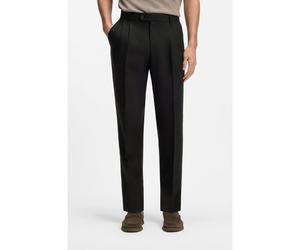 BOSS Pantalon Fuselé en lin - Style C-Perin-DPL-262_ME, 50569722 Noir 52
