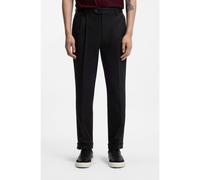 BOSS Pantalon fuselé en twill de coton stretch - Style H-Perin-DPLTU-261_ME, 50566050 Noir 52