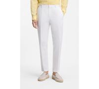 BOSS Pantalon habillé en coton mélangé - Style C-Perin-PL-253, 50567905 Blanc 44