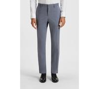 BOSS Pantalon habillé en laine vierge mélangée à motif - Style H-Genius-252, 50540713 bleu clair 44