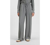 BOSS Pantalon large à logo jacquard - Style C_Tane, 50544016 Gris 42