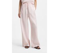 BOSS Pantalon large à taille élastiquée - Style Tavati2_TI, 50562213 Rose clair 38