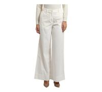 Boss - Pantalon large - Femme - Pantalons - Blanc - Taille: 38 FR