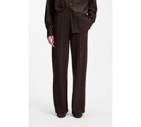 BOSS Pantalon large Relaxed avec logo Double B - Style Egapa, 50568535 Marron foncé M