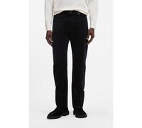 BOSS Pantalon lavable en velours côtelé fin à teneur en stretch - Style H-Ogden5, 50571620 Bleu foncé 40/32