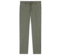 BOSS Pantalon Modern en laine mélangée - Style P-Kane1-RDS, 50546926 Vert 30/32