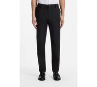BOSS Pantalon Moderne en twill de coton mélangé - Style P-Kane1-Zip, 50561166 Noir 40/34