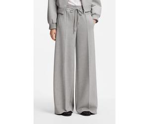BOSS Pantalon Oversize en twill stretch chiné - Style Tamaya, 50559362 Gris chiné 42