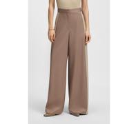 BOSS Pantalon Regular color block - Style Tianal, 50543410 Brun chiné 38