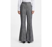 BOSS Pantalon Regular en denim chiné - Style Talifia, 50557133 Gris sombre 38