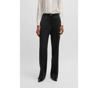 BOSS Pantalon Regular en jersey Punto Milano - Style Tilda7, 50537782 Noir 36