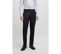 BOSS Pantalon Regular en laine vierge à teneur en stretch - Style L-Lone-241-LC, 50509909 Bleu foncé 50
