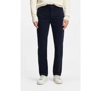 BOSS Pantalon Regular en satin de coton stretch - Style Chino-Regular-1, 50534378 Bleu foncé 38/34