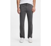 BOSS Pantalon Regular en satin de coton stretch - Style Chino-Regular-1, 50534378 Gris sombre 36/32