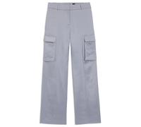 BOSS Pantalon Regular en satin - Style Tianamia, 50543301 Gris chiné 38