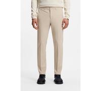 BOSS Pantalon Regular en tissu stretch déperlant - Style T_Commuter-Reg, 50495487 Beige 48