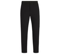 BOSS Pantalon Regular en tissu stretch déperlant - Style T_Commuter-Reg, 50534305 Noir 46