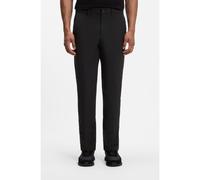 BOSS Pantalon Regular en tissu stretch déperlant - Style T_Commuter-Reg, 50534305 Noir 50
