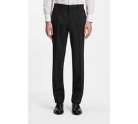 BOSS Pantalon Regular Fit en laine stretch - Style H-Lenon-MM-224, 50480544 Gris sombre 28