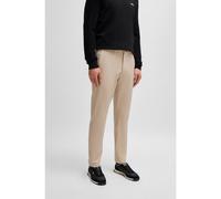 BOSS Pantalon Regular Fit en tissu stretch déperlant - Style T_Commuter-Reg, 50495487 Beige 54