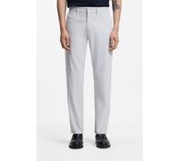 BOSS Pantalon Regular Maine en ratière de coton stretch - Style H-Re.Maine5, 50553815 Gris chiné 30/32