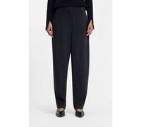 BOSS Pantalon Relaxed en crêpe infroissable - Style Tolda, 50553966 Bleu foncé 36