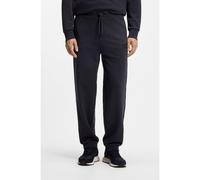 BOSS Pantalon Relaxed en molleton novateur - Style JT_Long Pants, 50564096 Bleu foncé S