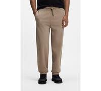 BOSS Pantalon Relaxed en molleton novateur - Style JT_Long Pants, 50564096 Marron S