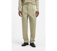 BOSS Pantalon Relaxed en twill de coton - Style C-Kai-DPL, 50546924 Beige 40/34