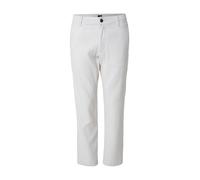 BOSS Pantalon en lin mélangé avec logo - Style Sanderson-L-3, 50559595 Gris chiné 31/32