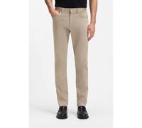 BOSS Pantalon Slim Delaware en twill résistant à la décoloration - Style P-Delaware5, 50553954 Brun chiné 35/30