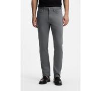 BOSS Pantalon Slim Delaware en twill résistant à la décoloration - Style P-Delaware5, 50553954 Gris sombre 33/34