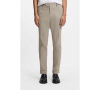 BOSS Pantalon Slim en coton stretch lavable - Style C-Genius-TU-WG-261F, 50555035 Beige 54