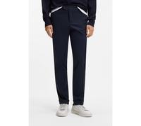 BOSS Pantalon Slim en coton stretch lavable - Style C-Genius-TU-WG-261F, 50555035 Bleu foncé 54