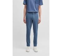 BOSS Pantalon Slim en coton stretch mélangé - Style Kaito1_T, 50487754 Bleu 44
