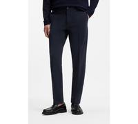 BOSS Pantalon Slim en coton stretch structuré - Style H-Kaiton1, 50543315 Bleu foncé 42/34