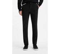 BOSS Pantalon Slim en coton stretch structuré - Style H-Kaiton1, 50543315 Noir 35/34