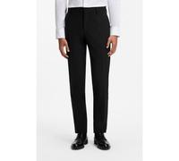 BOSS Pantalon Slim en mohair stretch - Style H-Genius-MM-224, 50480009 Noir 90