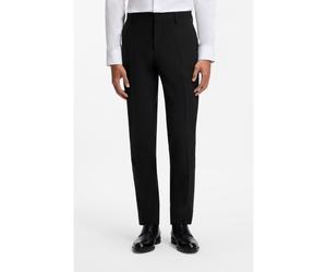 BOSS Pantalon Slim en mohair stretch - Style H-Genius-MM-224, 50480009 Noir 90