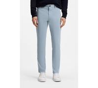 BOSS Pantalon Slim en satin stretch surteint - Style Chino_slim, 50510933 bleu clair 34/32