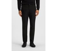 BOSS Pantalon Slim en tissu déperlant facile à repasser - Style T_Commuter-SlimTekCo, 50544245 Noir 46