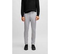 BOSS Pantalon Slim en tissu stretch déperlant - Style T_Commuter-Slim, 50534303 Gris chiné 50