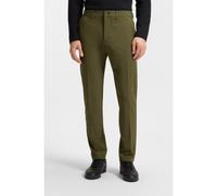 BOSS Pantalon Slim en tissu stretch déperlant - Style T_Commuter-Slim, 50534303 Olive 52